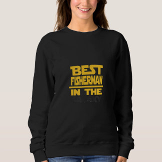 Bester Fischer in der Galaxie Sweatshirt