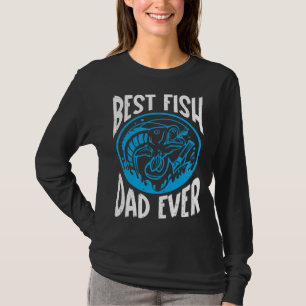 Bester Fischvater Aller Aquaristiker Aquarium Salz T-Shirt