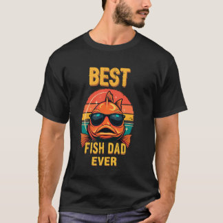 Bester Fischvater Aller Zeiten Fishing Dad Humor T T-Shirt