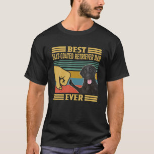 Bester Flat Coated Retriever Vater Aller Zeiten Vi T-Shirt