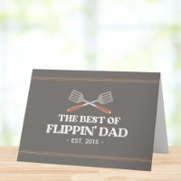 Bester Flippin Vater Spatula Funny Retro Rezept