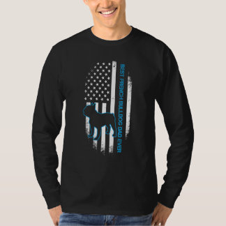 Bester französischer Bulldog Vater je French Bulld T-Shirt