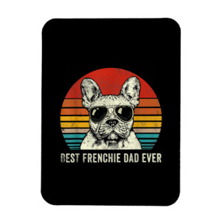 Bester französischer Vater Ever Funny French Bulld Magnet