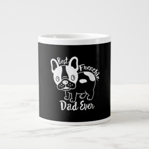 Bester französischer Vater je Daddy French Bulldog Jumbo-Tasse