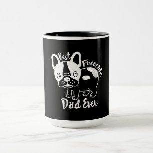 Bester französischer Vater je Daddy French Bulldog Tasse