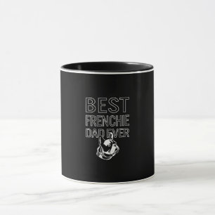Bester französischer Vater je Daddy French Bulldog Tasse
