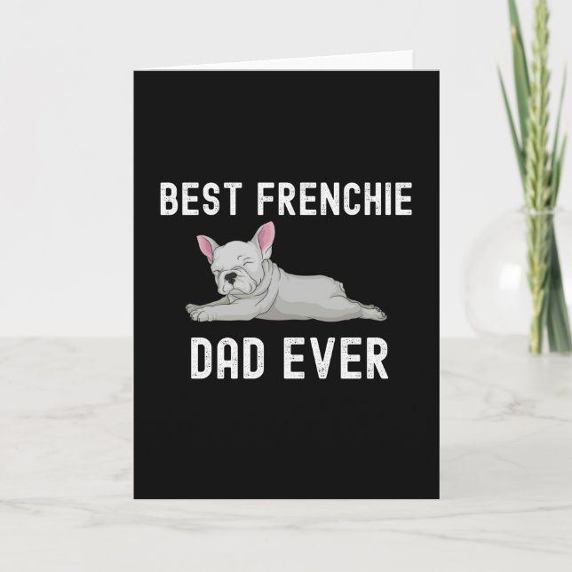 Bester französischer Vater je Karte (Vorderseite)