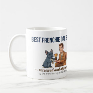 Bester Frenchie-Vater Aller Zeiten Lustiger Hund-V Kaffeetasse