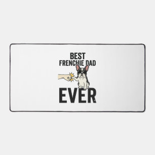 Bester Frenchie-Vater Allerzeit Lustiges Bulldog-S Schreibtischunterlage
