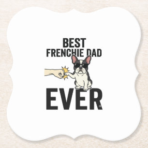 Bester Frenchie-Vater Allerzeit Lustiges Bulldog-S Untersetzer