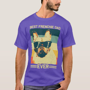 Bester Frenchie-Vater-Design Männer Vater Französi T-Shirt