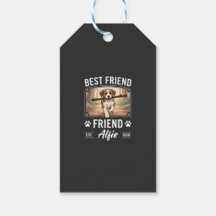 Bester Freund Alfie Hundeliebhaber Geschenkanhänger
