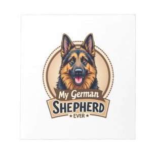 Bester Freund Aller Mein Deutscher Schäferhund Vin Notizblock