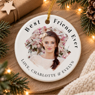 Bester Freund Aller Zeiten Foto Keramik Ornament