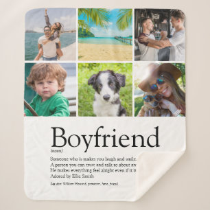 Bester Freund Ever Definition 6 Foto-Collage Sherpadecke