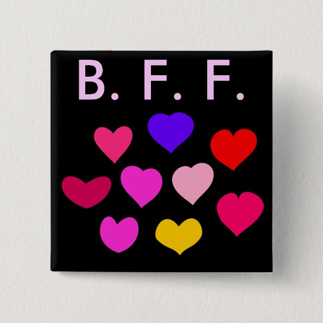 Bester Freund für immer Button (Vorderseite)