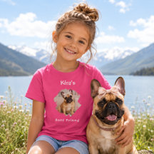 Bester Freund Hund Foto Rosa Mädchen