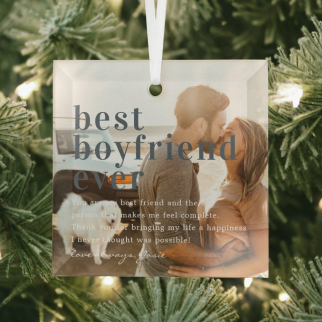 Bester Freund je | Angebot und Foto Ornament Aus Glas (Insitu)