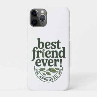 Bester Freund je! Genehmigt - Textentwurf Case-Mate iPhone Hülle