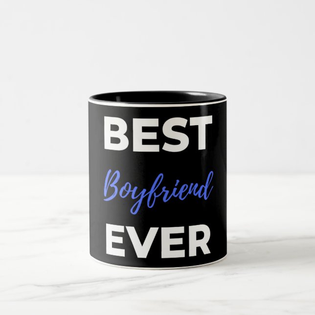 Bester Freund je Zweifarbige Tasse (Mittel)