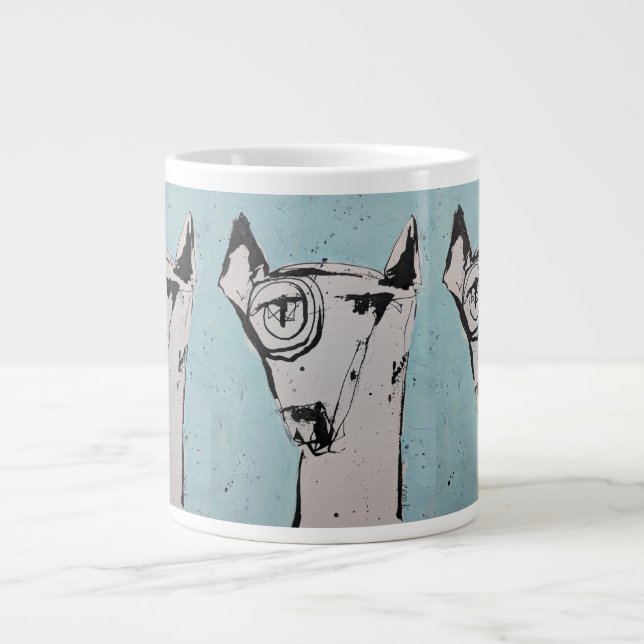 Bester Freund Jumbo-Tasse (Vorderseite)