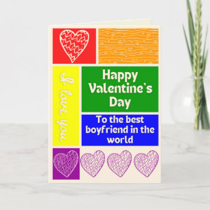 Bester Freund LGBT-Stolz Valentinskarte Karte
