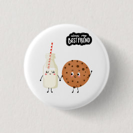 Bester Freund Milch & Keks Button