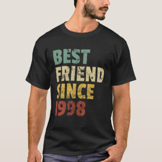 Bester Freund seit 1998 Funny Birthday Slogan Fami T-Shirt