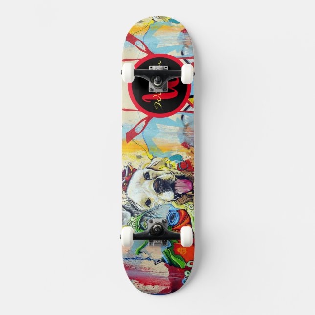 Bester Freund Skateboard (Vorderseite)
