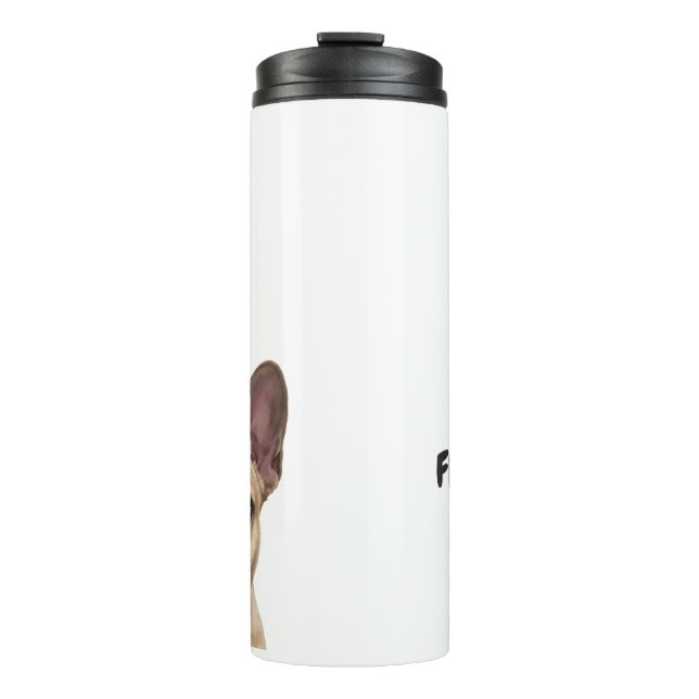Bester Freund überhaupt Hund Thermosbecher (Vorderseite)