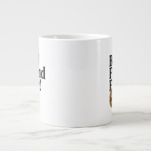 Bester Freund - Zugelassenes Textdesign Jumbo-Tasse