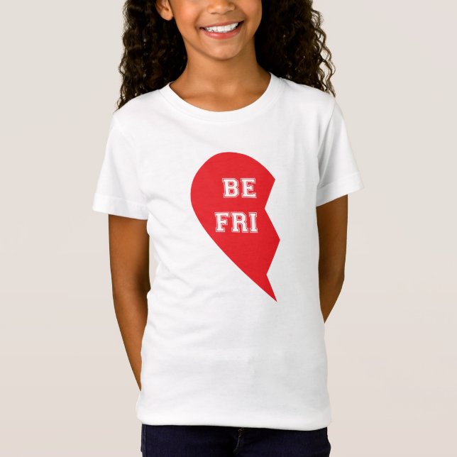 Bester Freund-zusammenpassender Hund und T-Shirt (Vorderseite)