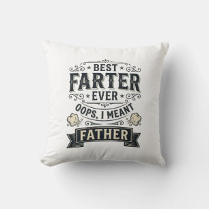 Bester Furzer Allerlustigstes Vatert-Shirt Design_ Kissen