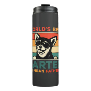 Bester Furzer der Welt Ich meine Vater Lustiger Va Thermosbecher