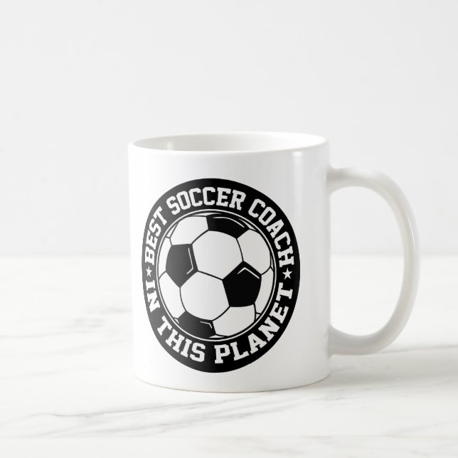 Bester Fußball-Trainer Kaffeetasse (Rechts)
