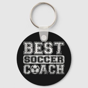 Bester Fußball-Trainer Schlüsselanhänger