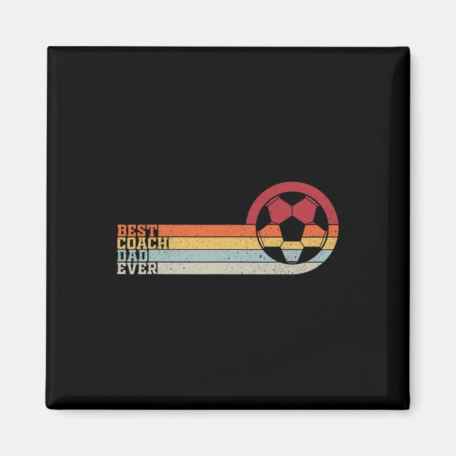 Bester Fußballtrainer-Vater aller Zeiten  Magnet (Vorne)