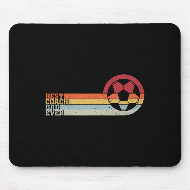 Bester Fußballtrainer-Vater aller Zeiten  Mousepad (Vorne)