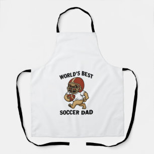 Bester Fußballvater der Welt - Pug-Spieler Schürze