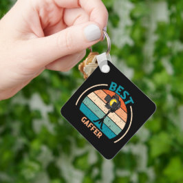Bester Gaffer - Retro Style Schlüsselanhänger