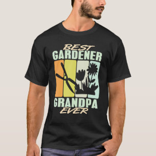 Bester Gärtner Opa Aller Zeiten Garten Landschafts T-Shirt