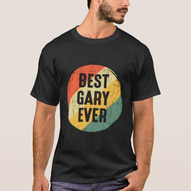 Bester Gary-je-Name für Gary T-Shirt (Vorderseite)