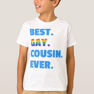 Bester Gay Cousin je Bester Gay Cousin Geschenk T-Shirt