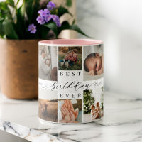 Bester Geburtstag je Elegantes Script 8 FotoCollag