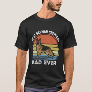 Bester Ger Shepherd-Vater je T-Shirt