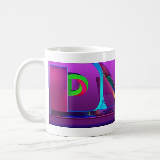 Bester Geschenktopf mit modernem Kunstdesign Kaffeetasse (Links)