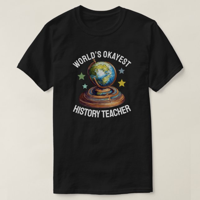 Bester Geschichtslehrer der Welt T-Shirt (Design vorne)