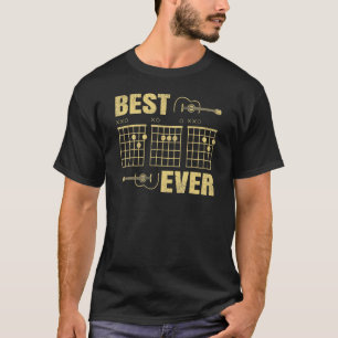 Bester Gitarrendaddy Ever Gitarrre Gitarrist Dad T-Shirt