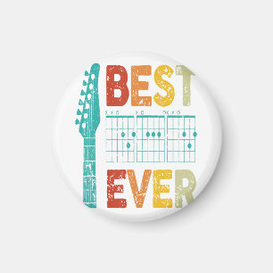 Bester Gitarrenpapa je chordet beste Papa Gitarre Magnet