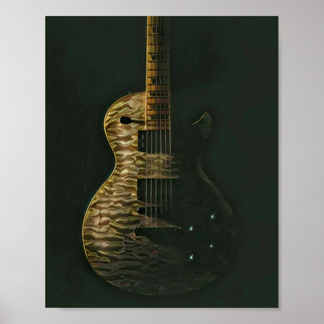 Bester Gitarrist aller Zeiten Poster (Vorne)